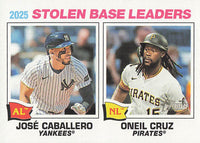 2026 Topps Heirtage Jose Caballero / Oneil Cruz #4