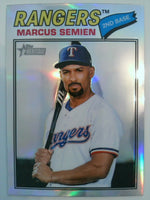 2026 Topps Heirtage Chrome Refractor Marcus Semien #366