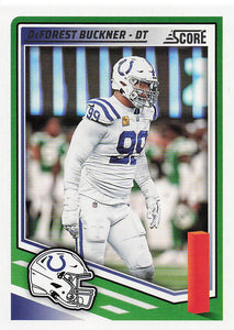 2025 Score Football DeForest Buckner #153