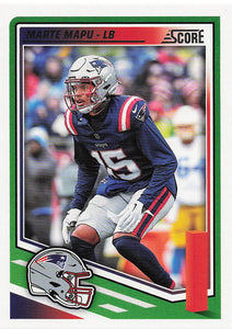 2025 Score Football Marte Mapu #177