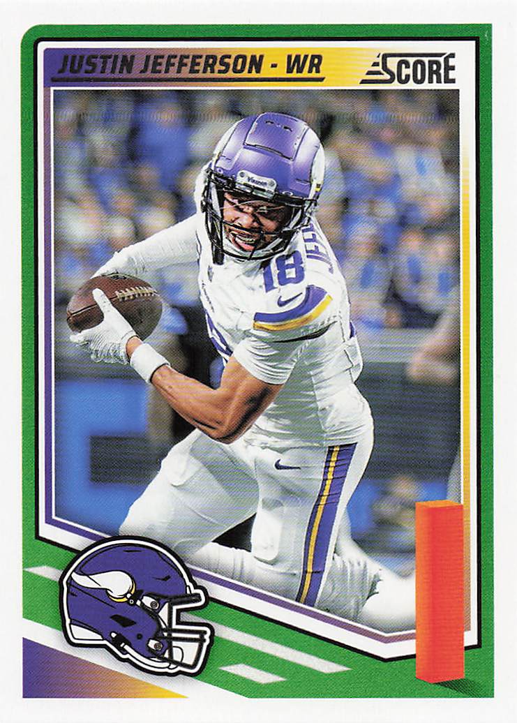 2025 Score Football Justin Jefferson #230