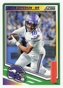 2025 Score Football Justin Jefferson #230