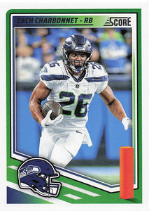 2025 Score Football Zach Charbonnet #247