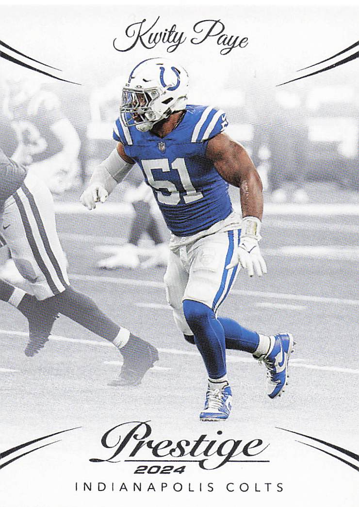 2024 Panini Prestige Football Kwity Paye #130