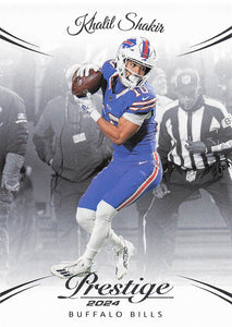 2024 Panini Prestige Football Khalil Shakir #33