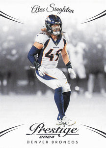 2024 Panini Prestige Football Alex Singleton #90