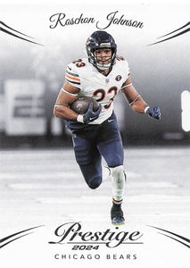 2024 Panini Prestige Football Roschon Johnson #49