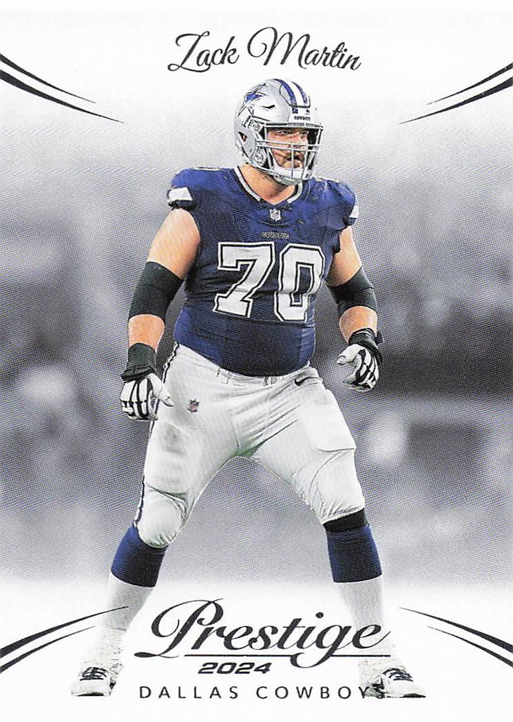2024 Panini Prestige Football Zack Martin #78