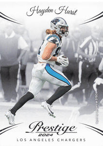 2024 Panini Prestige Football Hayden Hurst #168