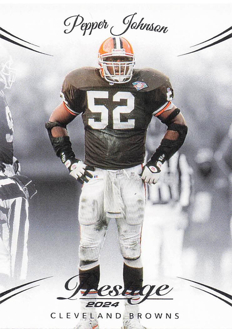 2024 Panini Prestige Football Pepper Johnson #74