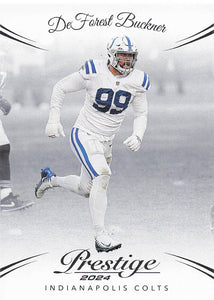2024 Panini Prestige Football DeForest Buckner #129