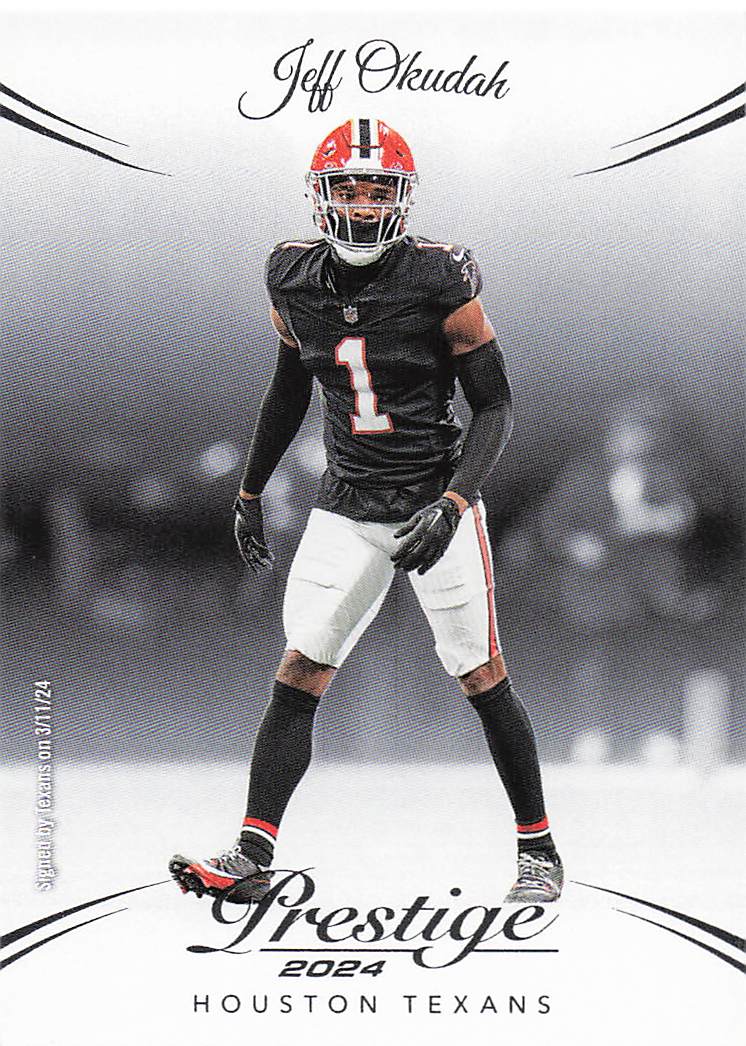 2024 Panini Prestige Football Jeff Okudah #124
