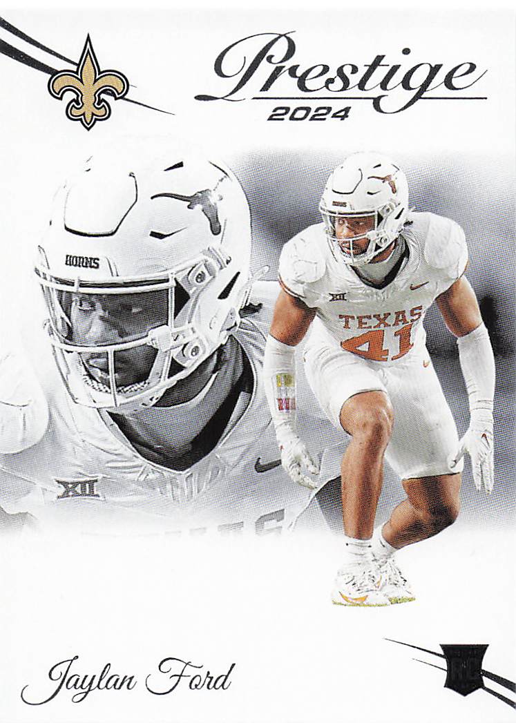 2024 Panini Prestige Football Jaylan Ford #367 Rookie