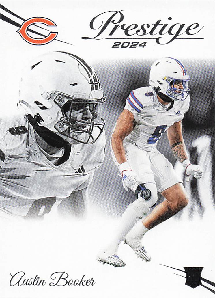 2024 Panini Prestige Football Austin Booker #372 Rookie