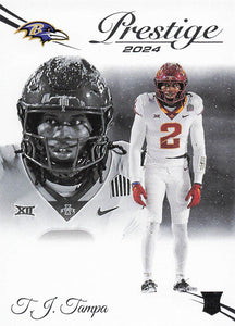 2024 Panini Prestige Football T.J. Tampa #332 Rookie