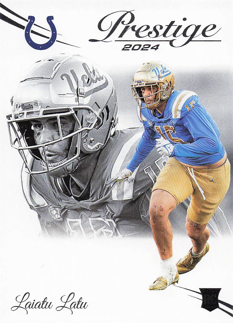 2024 Panini Prestige Football Laiatu Latu #309 Rookie