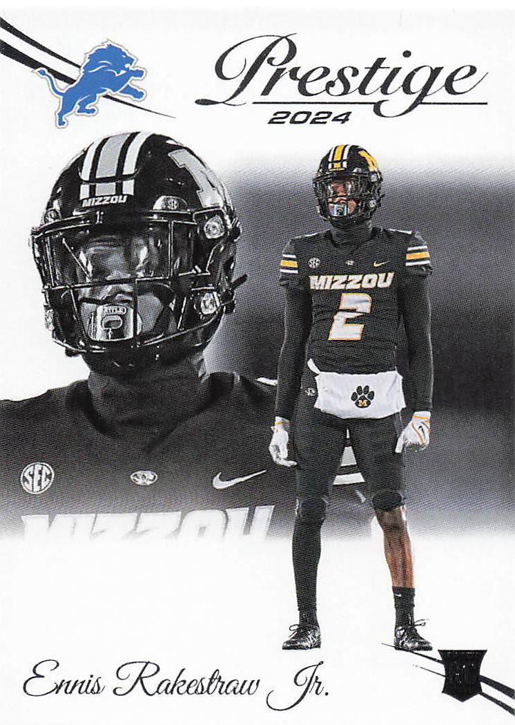 2024 Panini Prestige Football Ennis Rakestraw #323 Rookie