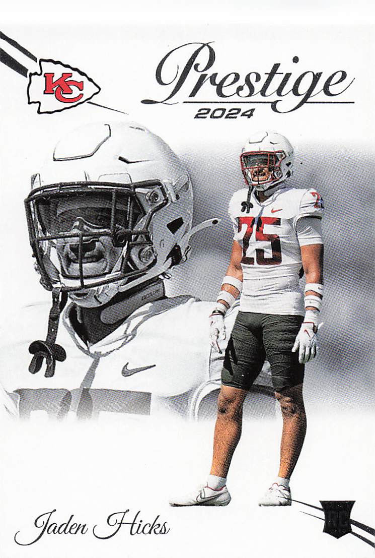 2024 Panini Prestige Football Jaden Hicks #345 Rookie