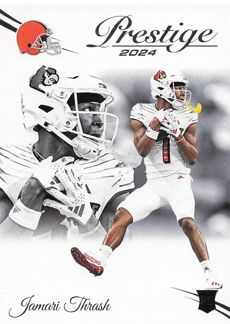 2024 Panini Prestige Football Jamari Thrash #371 Rookie