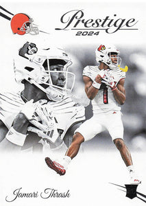 2024 Panini Prestige Football Jamari Thrash #371 Rookie