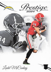 2024 Panini Prestige Football Ladd McConkey #331 Rookie