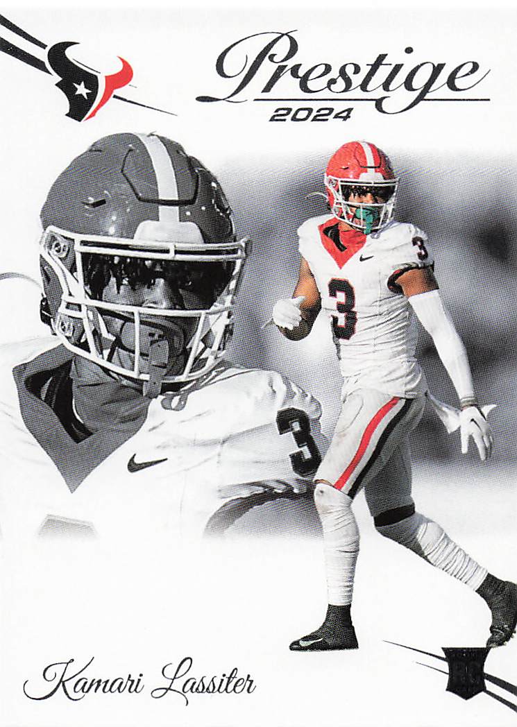 2024 Panini Prestige Football Kamari Lassiter #327 Rookie