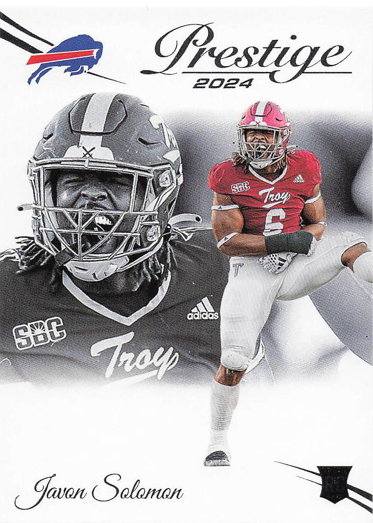 2024 Panini Prestige Football Javon Solomon #376 Rookie