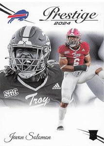 2024 Panini Prestige Football Javon Solomon #376 Rookie