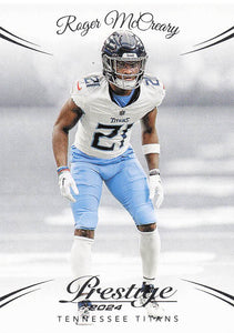 2024 Panini Prestige Football Roger McCreary #291