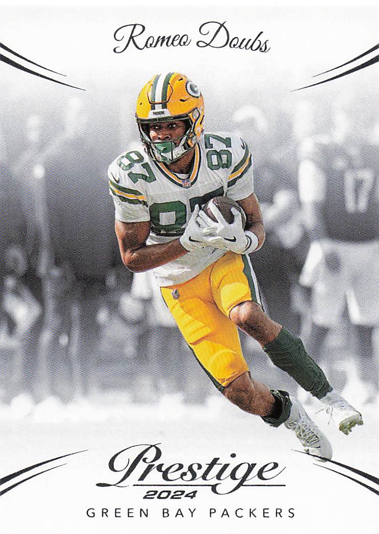 2024 Panini Prestige Football Romeo Doubs #109