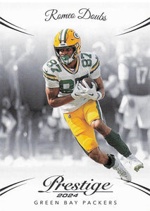 2024 Panini Prestige Football Romeo Doubs #109