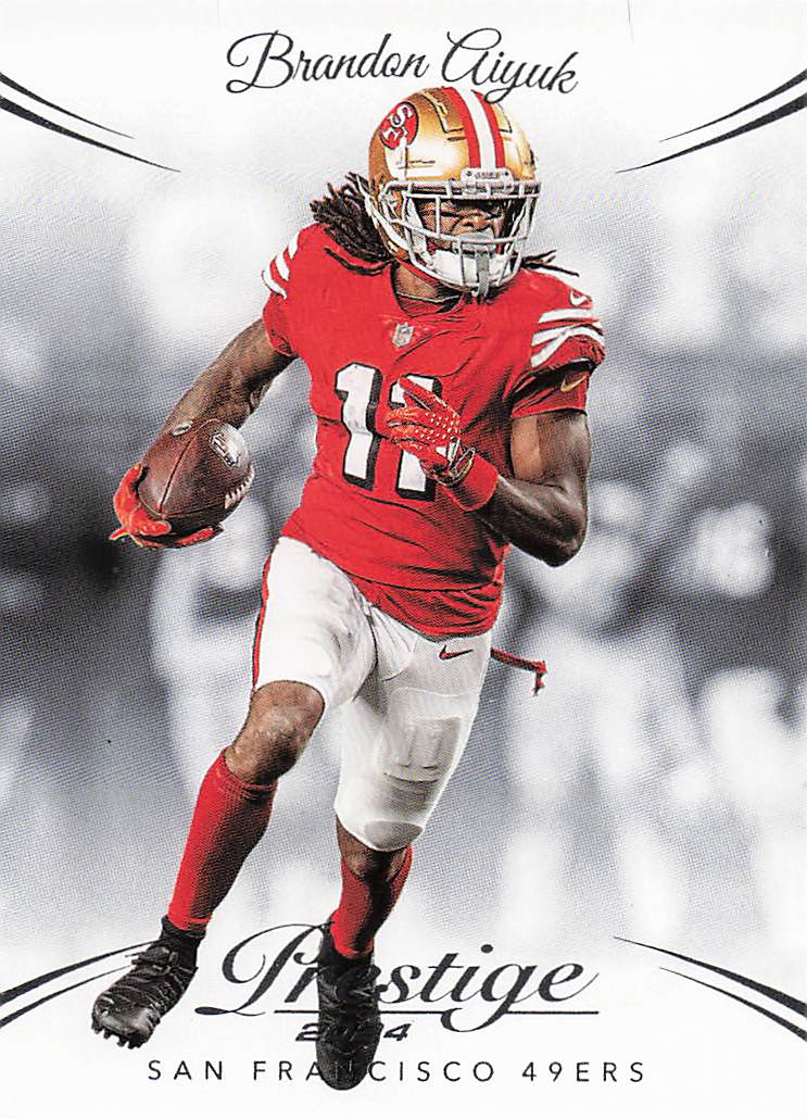 2024 Panini Prestige Football Brandon Aiyuk #258
