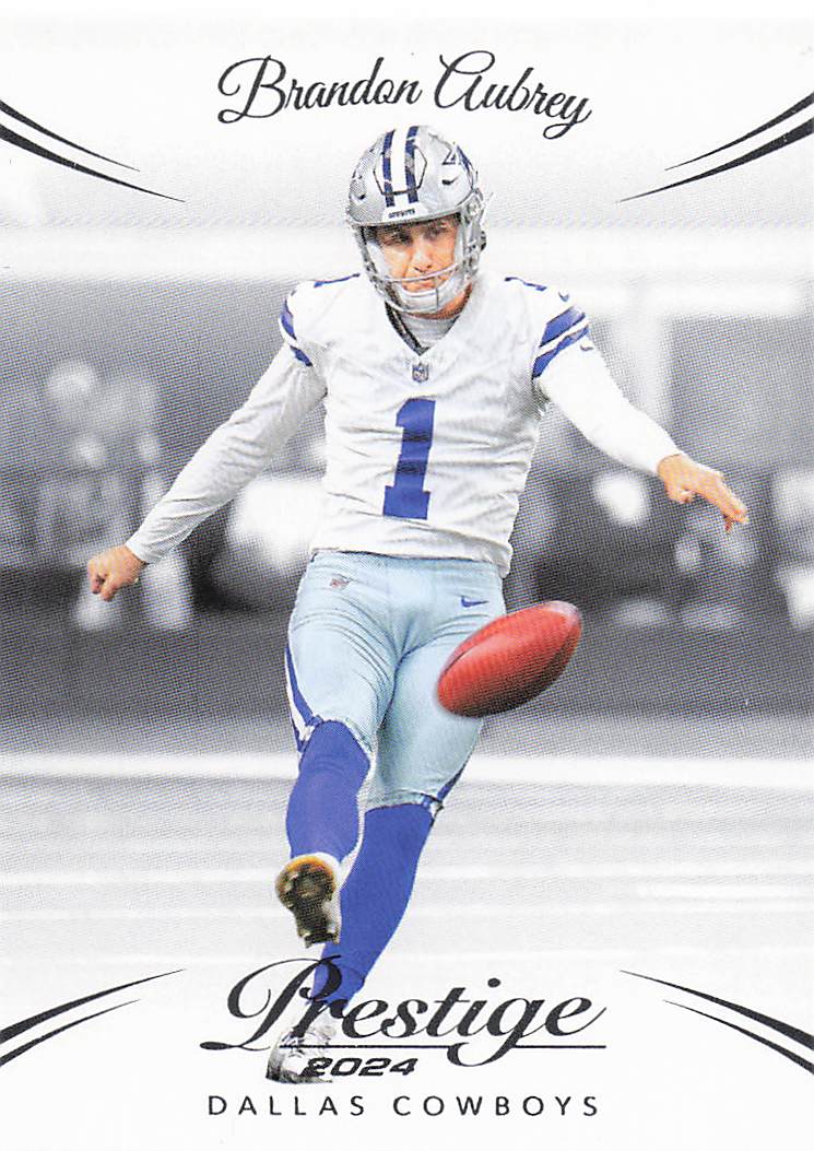 2024 Panini Prestige Football Brandon Aubrey #81