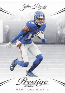 2024 Panini Prestige Football Jalin Hyatt #222