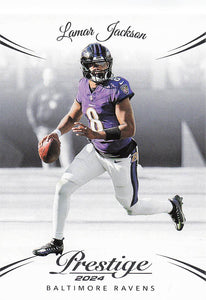2024 Panini Prestige Football Lamar Jackson #20