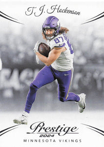 2024 Panini Prestige Football T.J. Hockenson #194