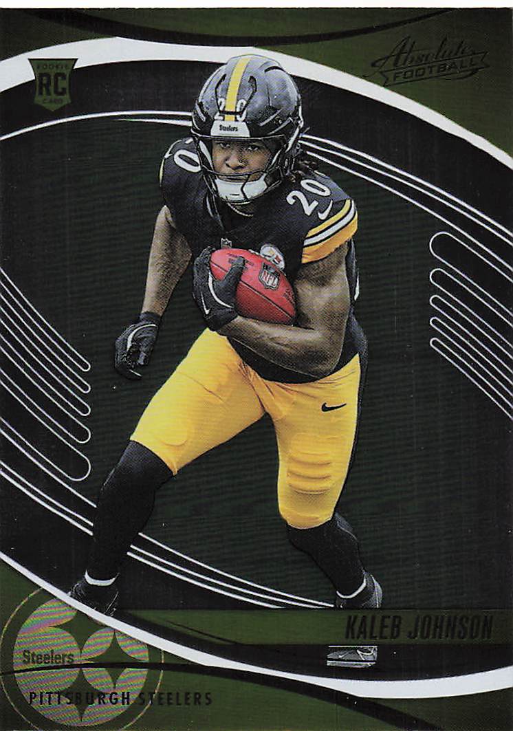 2025 Panini Absolute Football Retail Kaleb Johnson #148 Rookie