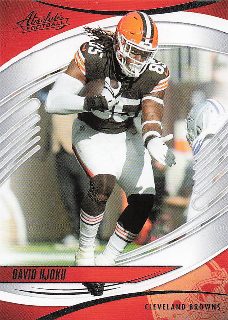 2025 Panini Absolute Football Retail David Njoku #12