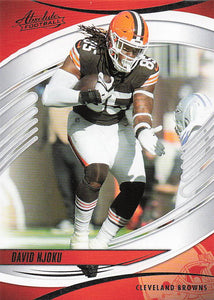 2025 Panini Absolute Football Retail David Njoku #12