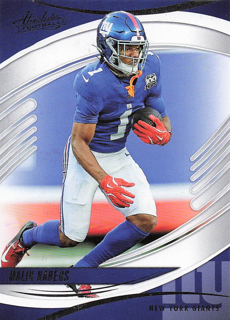 2025 Panini Absolute Football Retail Malik Nabers #1