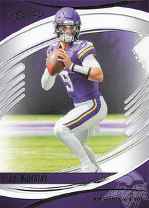 2025 Panini Absolute Football Retail J.J. McCarthy #100