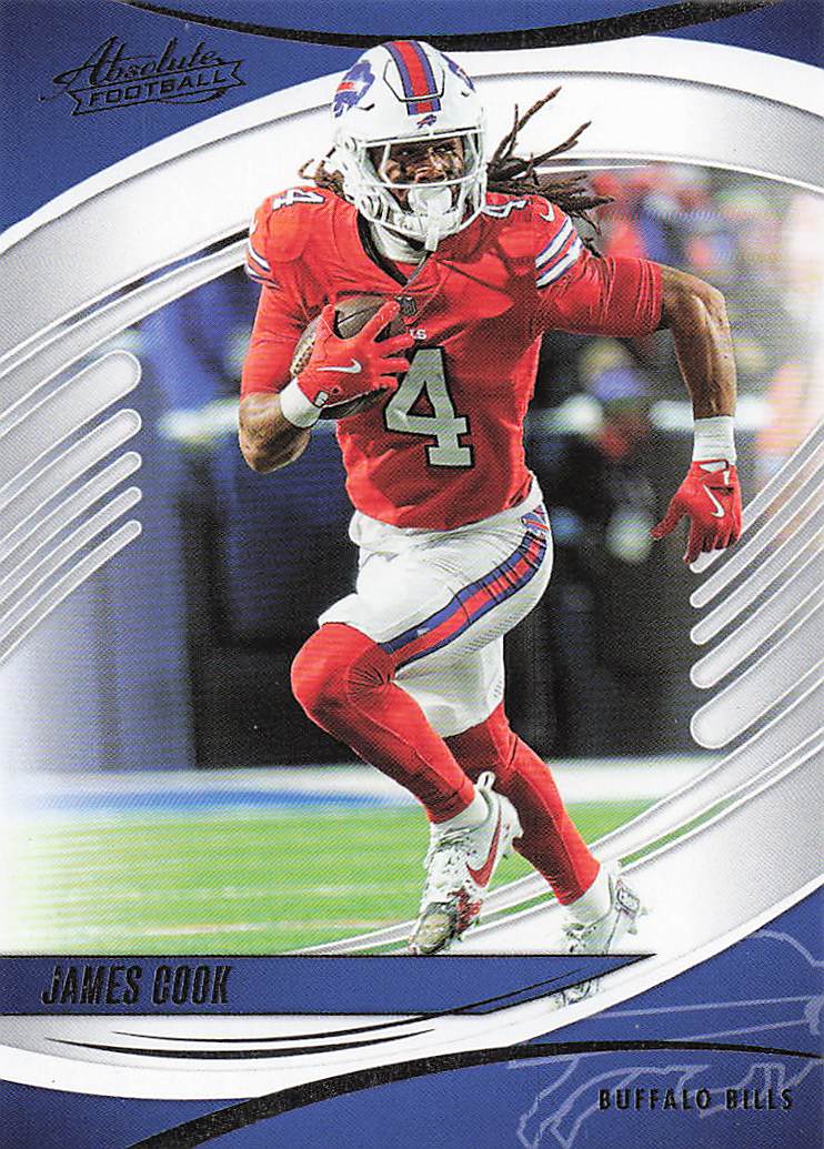 2025 Panini Absolute Football Retail James Cook #76