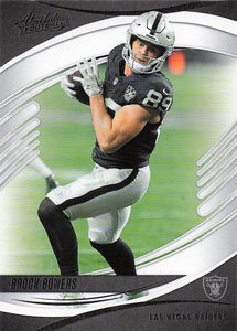 2025 Panini Absolute Football Retail Brock Bowers #17