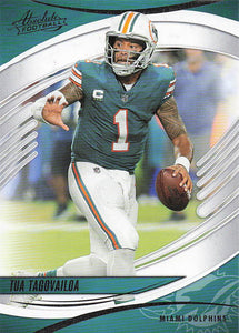 2025 Panini Absolute Football Retail Tua Tagovailoa #41