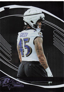 2025 Panini Absolute Football Retail Mike Green #160 Rookie