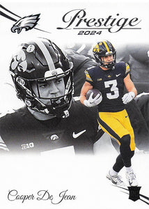 2024 Panini Prestige Football Cooper DeJean #317 Rookie