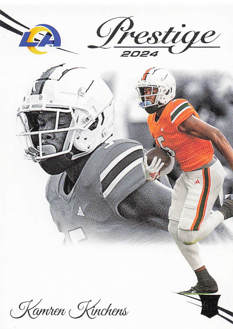 2024 Panini Prestige Football Kamren Kinchens #362 Rookie