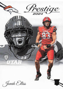 2024 Panini Prestige Football Jonah Elliss #344 Rookie