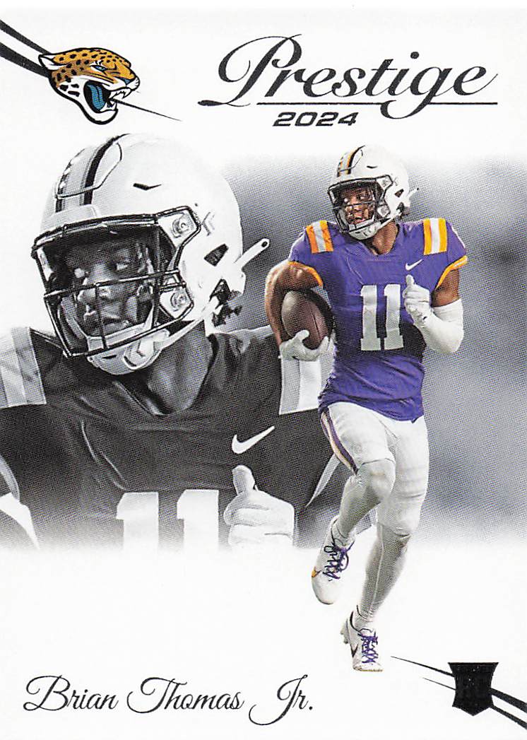 2024 Panini Prestige Football Brian Thomas Jr. #321 Rookie