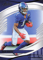 2025 Panini Absolute Football Green Malik Nabers #1